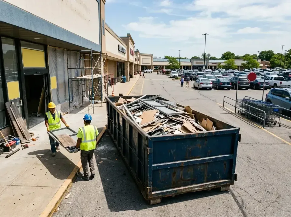 retail-store-renovation-debris-003 — frequently asked questions, Roll-off Dumpster Rentals in Lloyd Harbor, NY